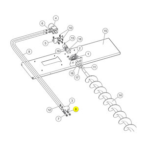 Bulkhead Fitting Nut