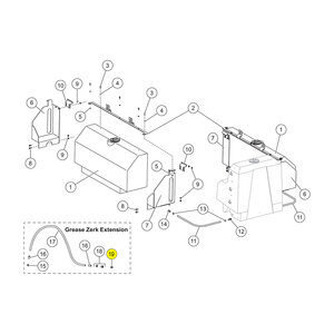 Grease Fitting   1/8  Straight