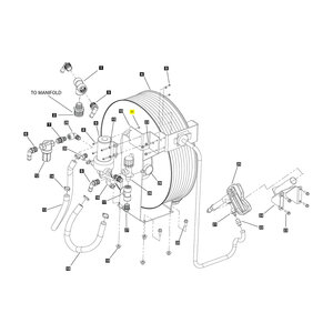 Nut#10-32 Nylox Waxed Stain