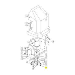 Nut1/4 -20 Wing Stainless 5