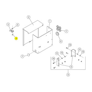 Screw #6 - 32 thread x 1/2 in. Phillips