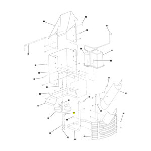 Bolt 5/16 in. - 18 thread x 1/2 in. Hex Head D6133-1 SnowEx