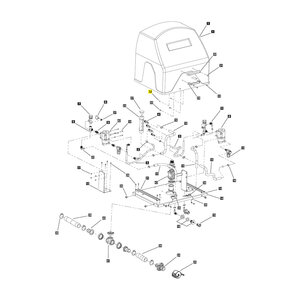 Nut#10-32 Nylox Zinc 5pk