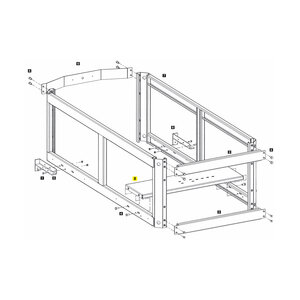 Auger Drive Mounting Plate D5350 SnowEx