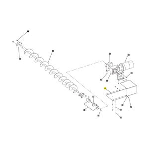 Auger Motor Cover   Sp-2200