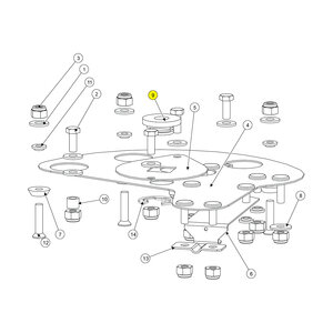 Bushingspinner Shaft Nylon
