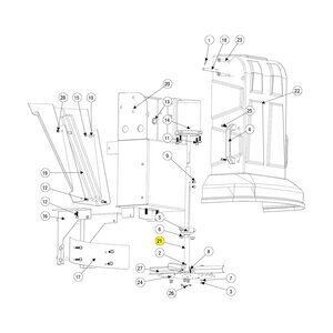 Spinner Hub F50394 SnowEx