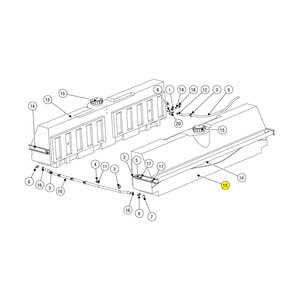 Tank 100 gal. Yellow Saddl