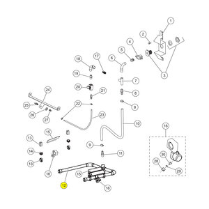 Wet Boom Pvc Assembly