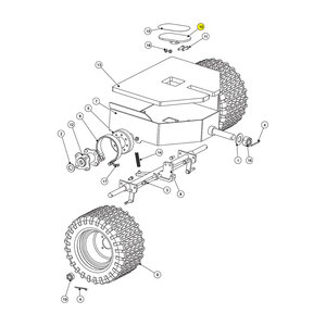 Foot Pedal F50073 SnowEx