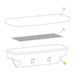 Hopper1.5 Cu. Ft. Yellow