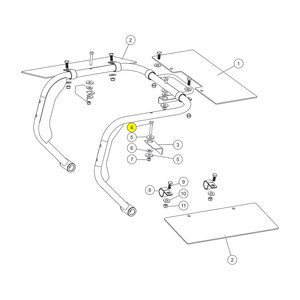 Bolt 1/4 in. - 20 thread x 1-5/8 in. hex He