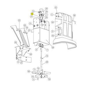 Spinner Motor Coupler Hydrauli
