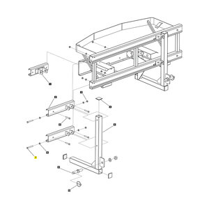 Bolt 3/8 in. - 16 thread x 3-1/4 in. Hex He