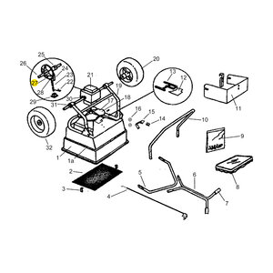 Axle Gear W/roll Pin D6022 SnowEx
