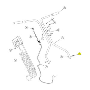 Bolt 5/16 in. - 18 thread x 1-1/4 in. Hex Head F50112-1 SnowEx