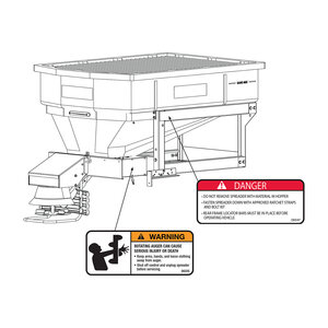 Decal, Danger Do Not Remove Sp