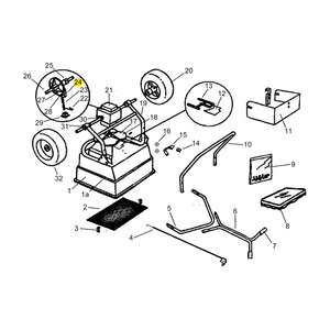 Gear Support D6021 SnowEx