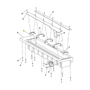 Baffle End Support Bracket