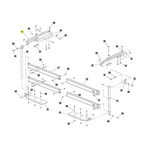 Bedrail Bracket, Left