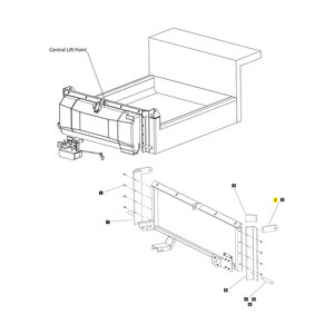 Bracketupper Tailgate Mount D5728 SnowEx