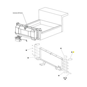 Bracketupper Tailgate Mount D5729 SnowEx