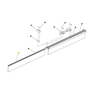 Bristle Section   8  X 48  Bla