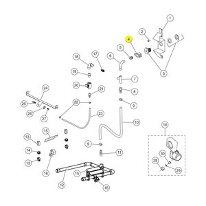 Cam Lever Coupling   3/4  Fema