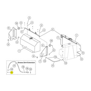 Female Adapter 1/4 in. - 28 thread x 1/8 in.