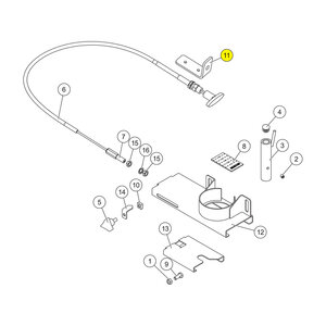 Gate Cable Control Bracket