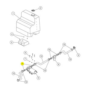 Hose Barb 1/2 Male Thread X 3/ D5609 SnowEx