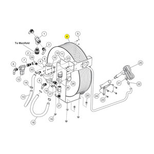 Hose Reel100 Spring Return