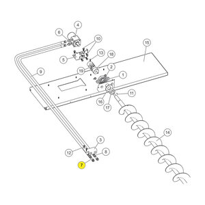Hydraulic Hose Bulkhead Fittin