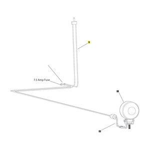 Sp-2400 Vehicle Work Light Har