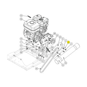 Belt Shroud Mount Bracket