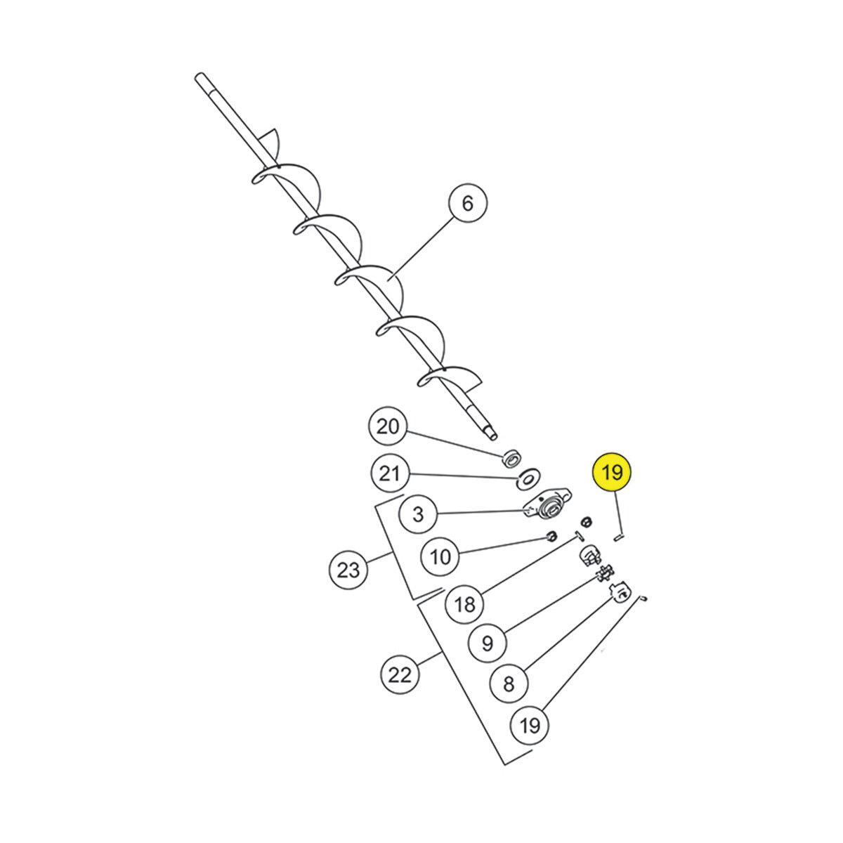 Set Screw 1/4 in. - 20 thread x 3/4 in. Squ | SiteOne US
