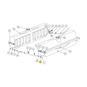 Hose Barb3/4  Male Thread X D6928 SnowEx