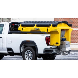 SnowEx Renegade 2.2 cu yd auger drive Poly Hopper Drop Spreader
