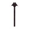 Halco PSH040 Path Light 12 in. Riser Aluminum Textured Bronze Finish No Lamp