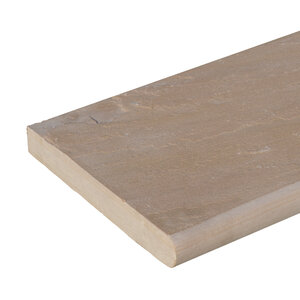 Solstice Coping Castle Buff Sandstone Bullnose 1 Long 2 in. x 14 in. x 72 in.