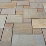 Solstice Dimensional Castle Buff Sandstone Hand Cut 4 pc. Patio Pack 7/8 in. (216 sq. ft./pallet)