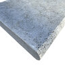 Solstice Coping Silver Travertine Bullnose 2 Long 2 in. x 16 in. x 24 in.