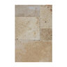 Solstice Dimensional Ivory Travertine Tumbled French Pattern 1 3/16 in. (176 sq. ft./pallet)