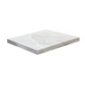 Solstice Cap Diana Royal Marble Leathered Finish Square Edge 2 in. x 24 in. x 24 in.