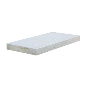 Solstice Coping Shellstone Limestone Modern Edge 1 Long 2 in. x 12 in. x 24 in.