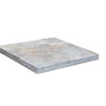 Solstice Cap Silver Travertine Square Edge 2 in. x 24 in. x 24 in.