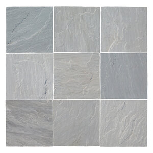 Solstice Dimensional SW Grey Sandstone Hand Cut 7/8 in. x 24 in. x 24 in.