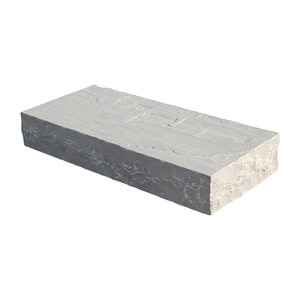 Solstice Step SW Grey Sandstone Rockface 4 Sides 6 in. x 16 in. x 36 in.