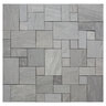 Solstice Dimensional SW Grey Sandstone Hand Cut 4 pc. Patio Pack 7/8 in. (216 sq. ft./pallet)
