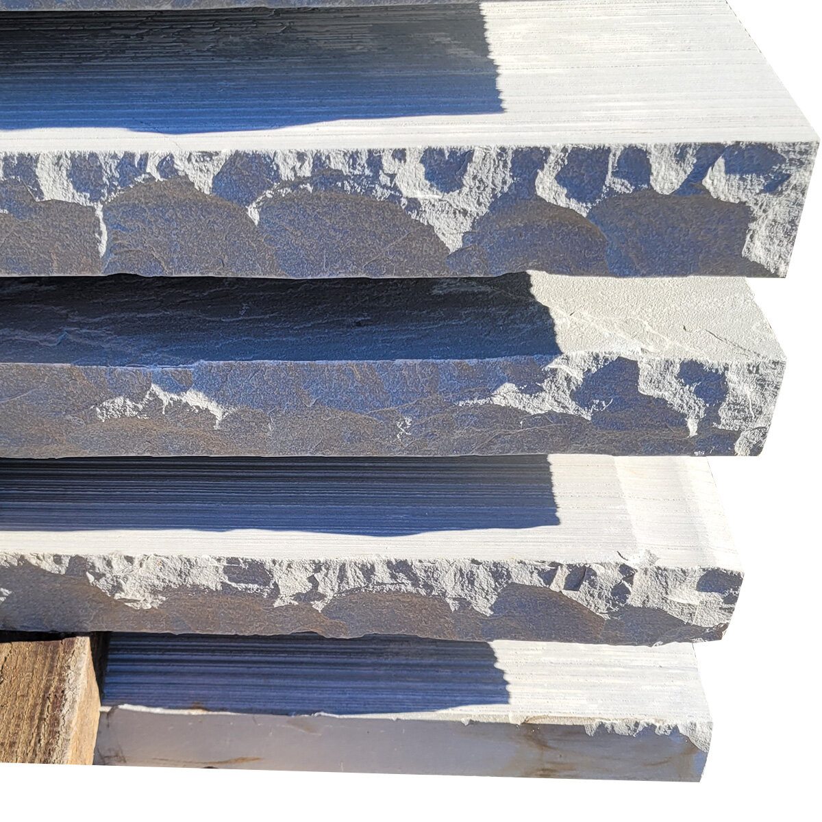 Solstice Tread SW Grey Sandstone Rockface 1 Long 2 in. x 24 in. x 72 in ...